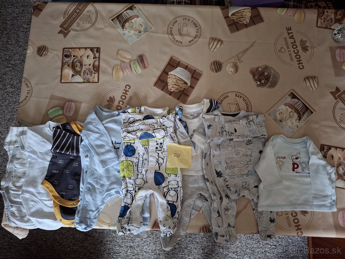 Detské oblečenie chlapec vel. 50