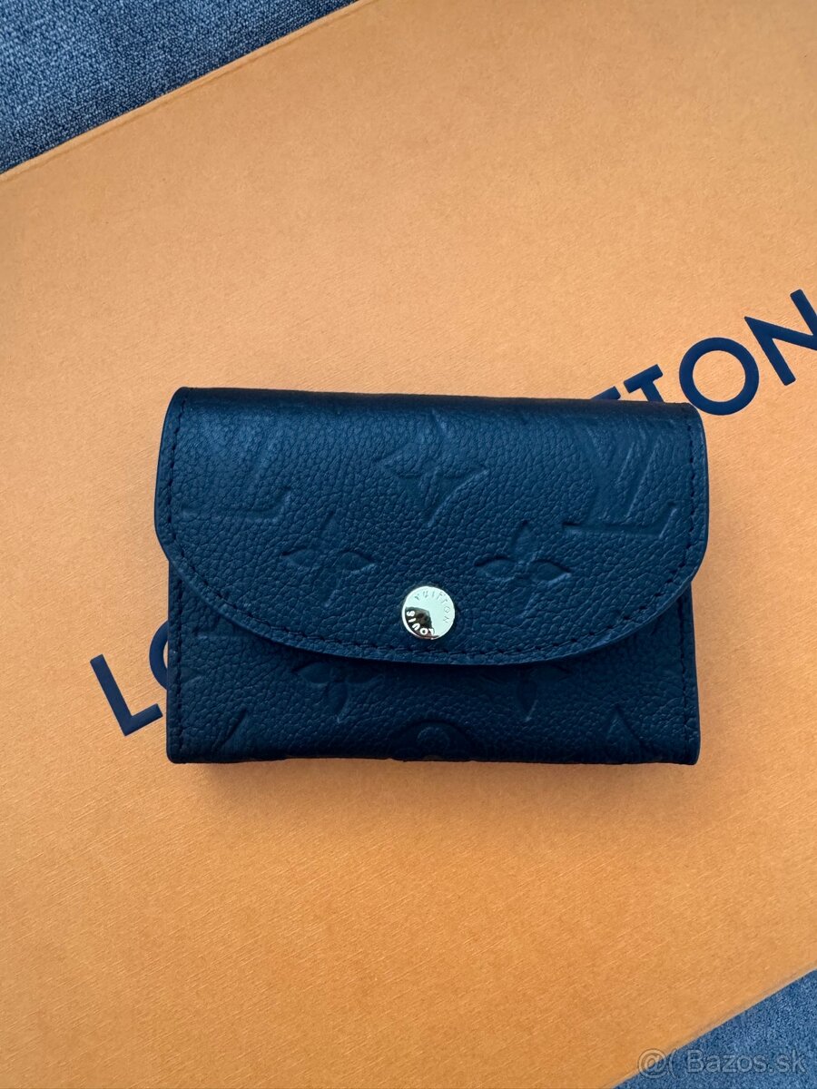 Louis Vuitton Rosalie čierna kožená