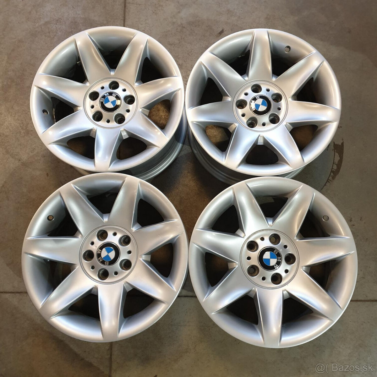 Hliníkové BMW disky 5x120 R17 8J ET20