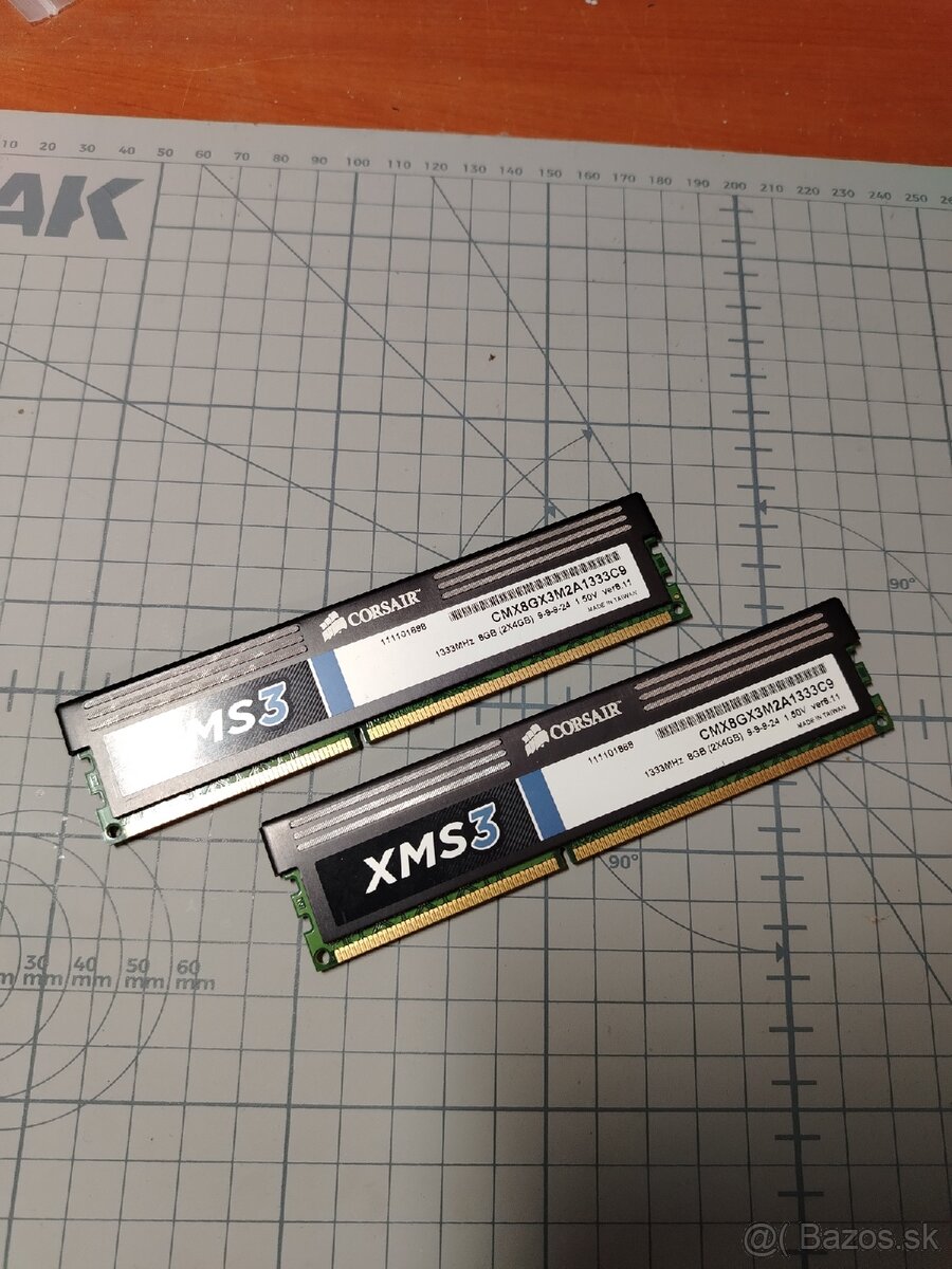 Ram 8GB kit ddr3 1333mhz