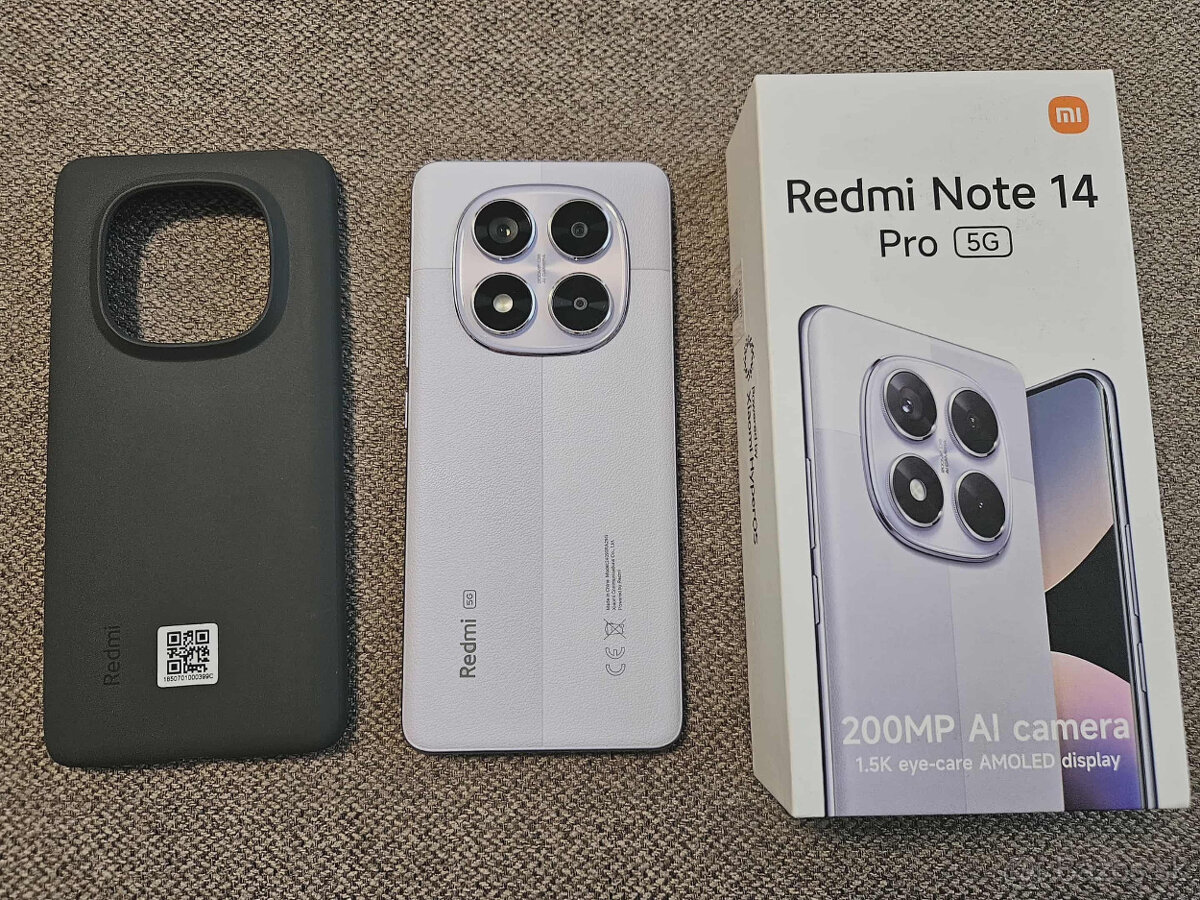 Xiaomi Redmi Note 14 Pro 5G 256GB,top,fialovy,zaruka