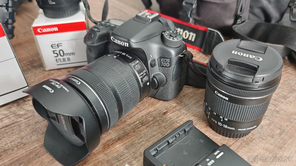 Predám komplet Canon 70D
