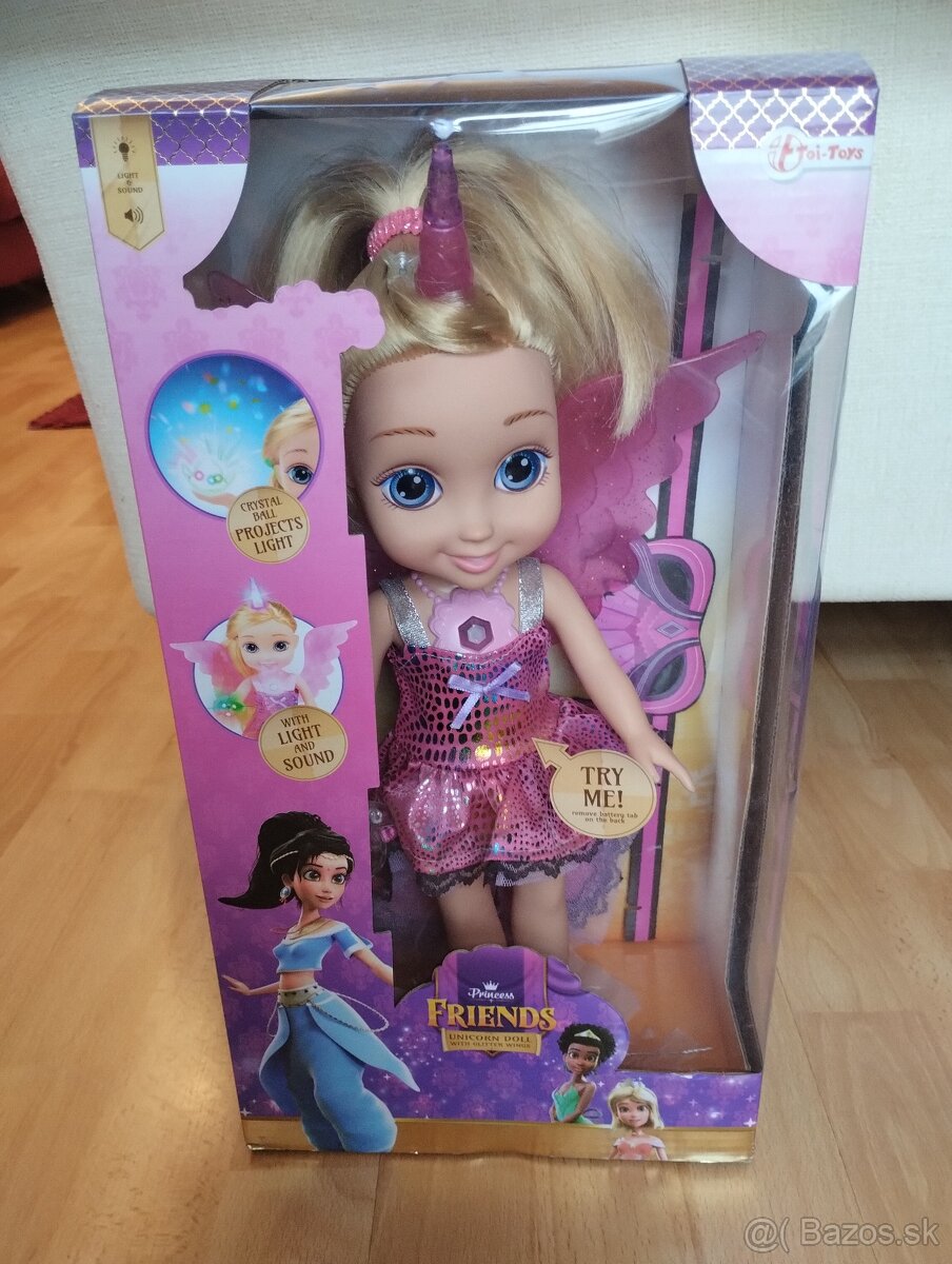 Bábika jednorožec na baterky