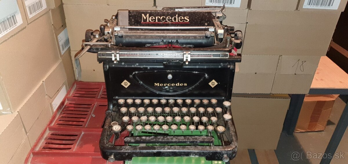 Písací stroj- MERCEDES
