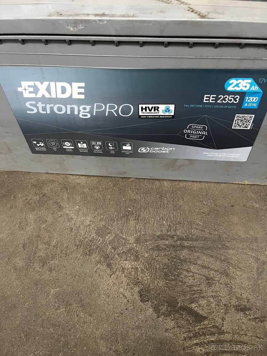Autobatéria Exide 12V 235Ah