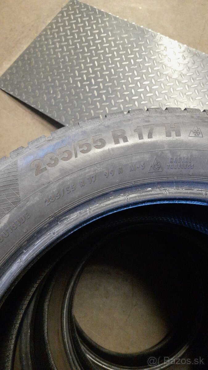 P zimne pneu continental wintercontact ts 850,235/55 r17