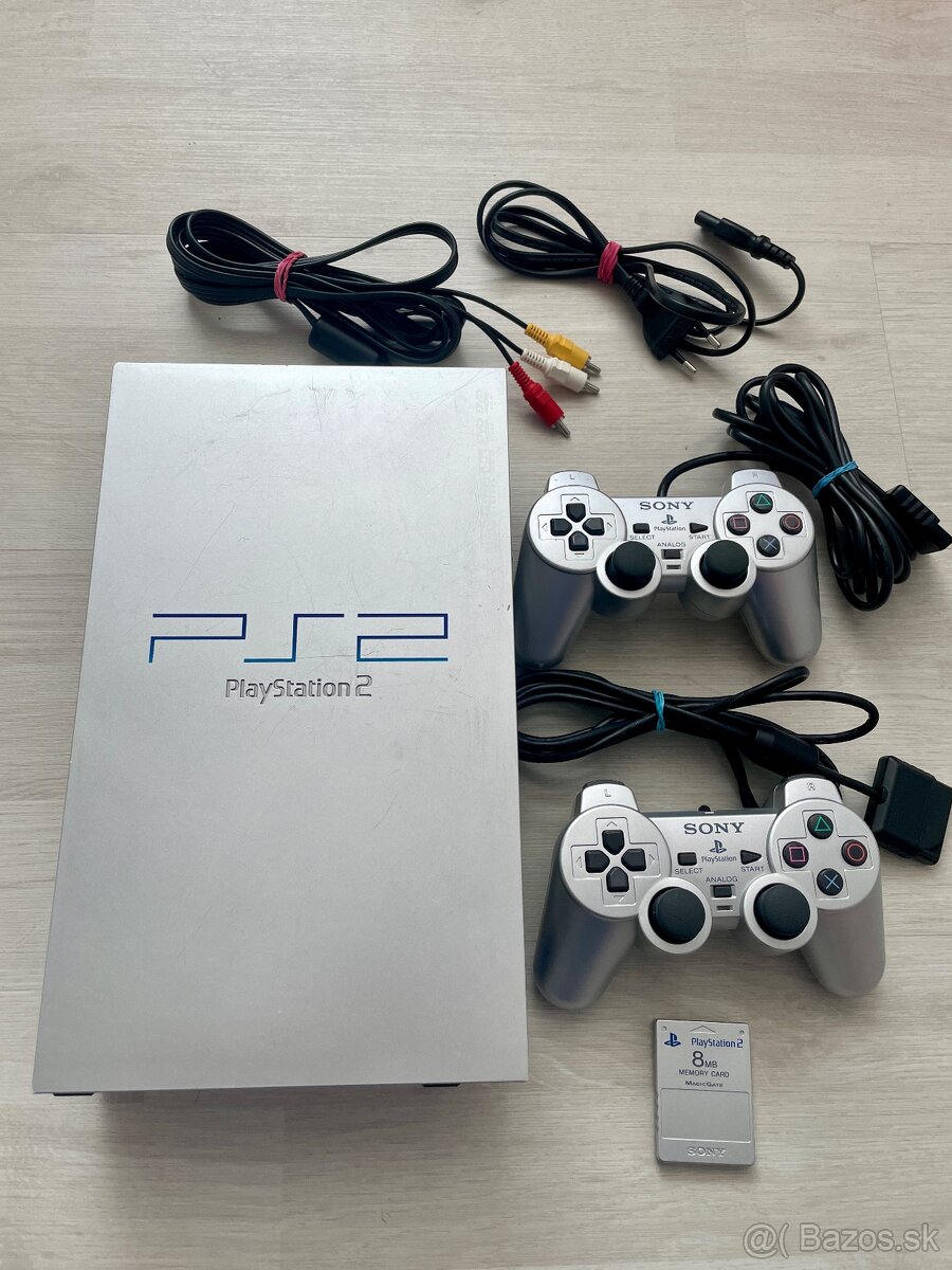 Sony Playstation 2 FAT - silver