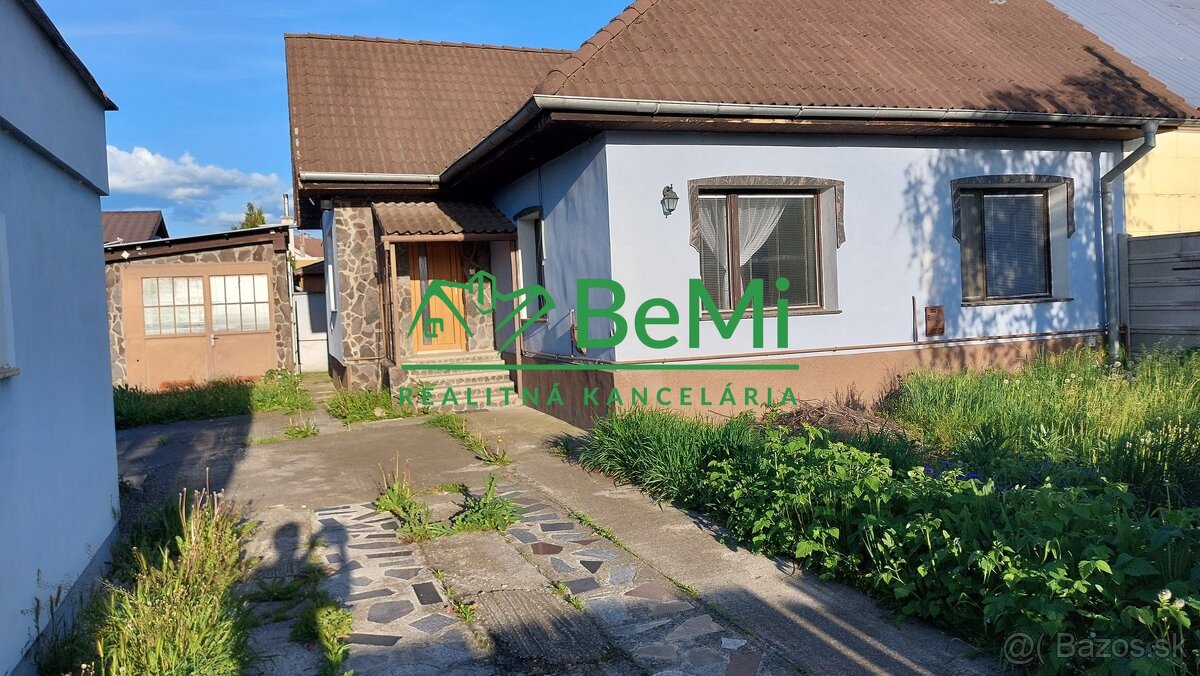 Predaj rodinný dom - sklad, výrobná hala - Práznovce ID 198-