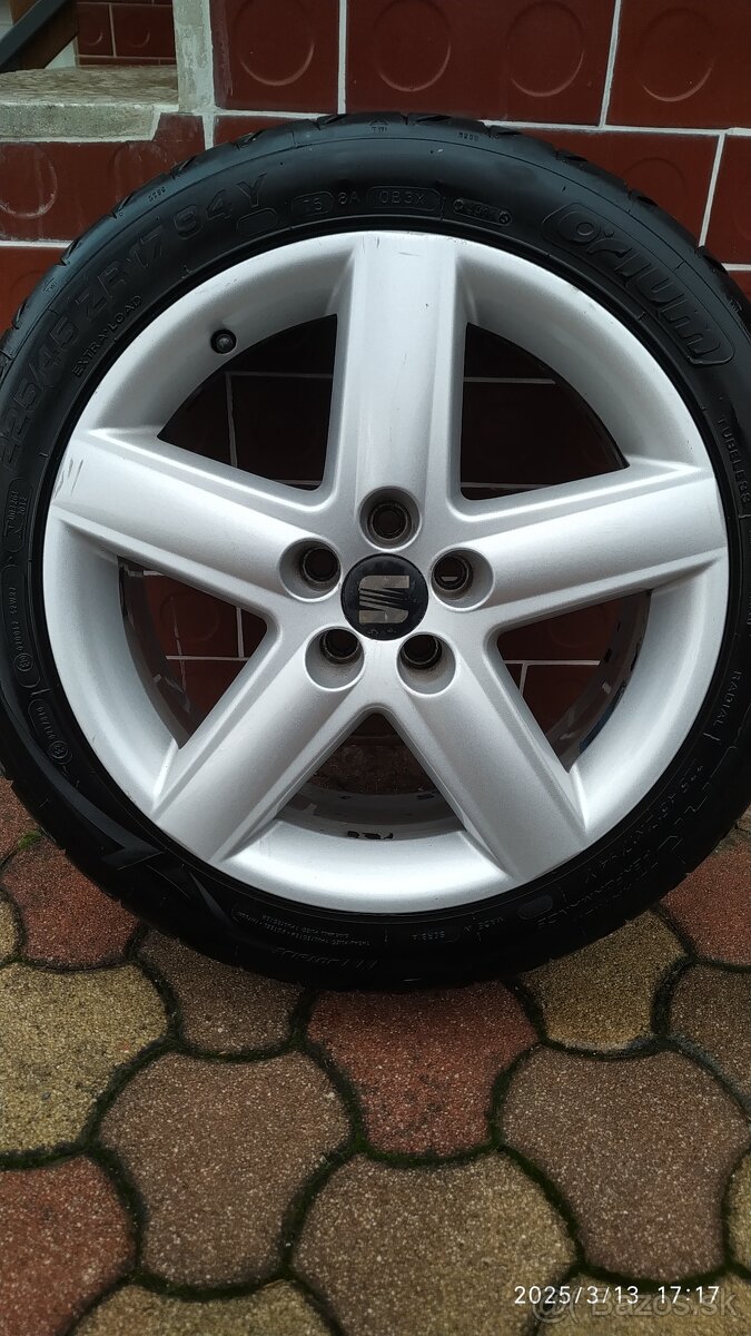 Originál Audi 5x100 R17