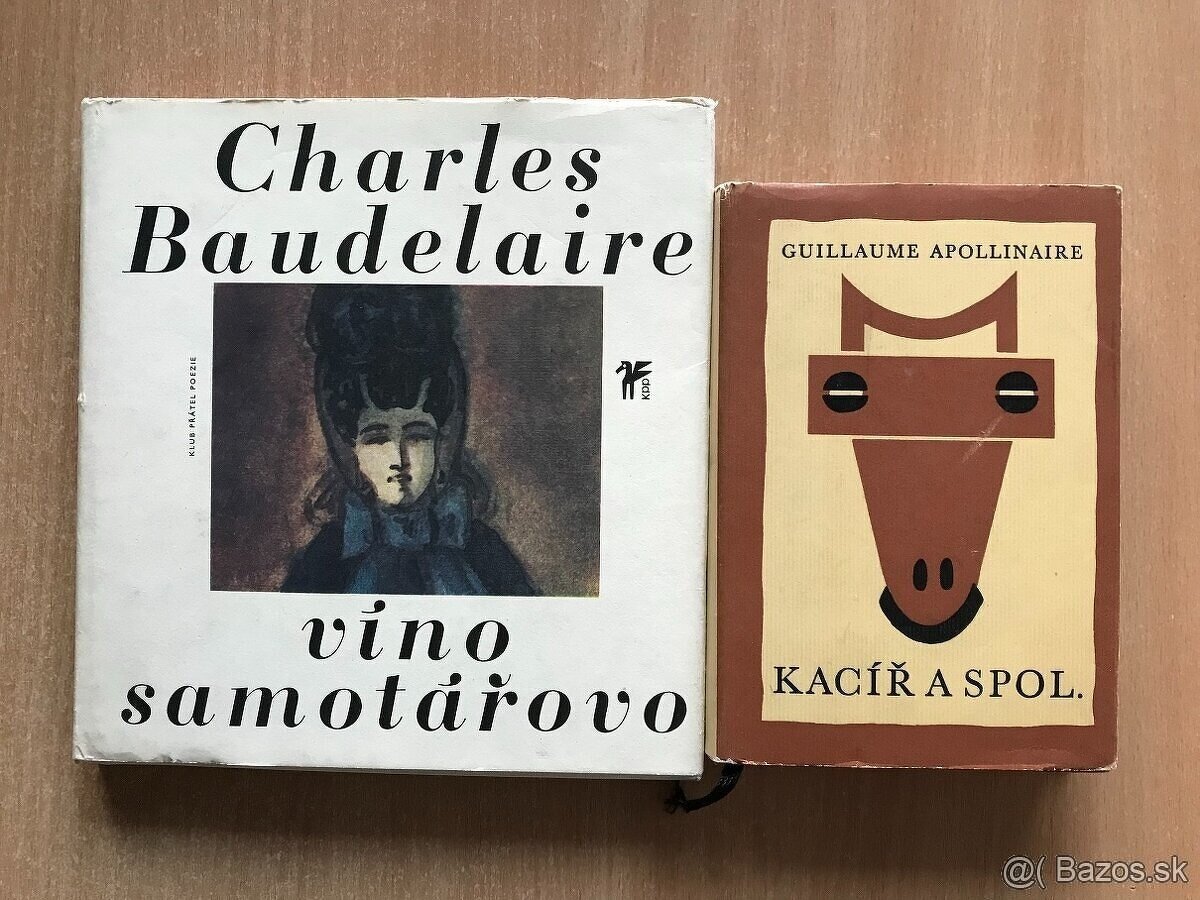 Baudelaire, Apollinaire,Hesse, Poe, Kerouac