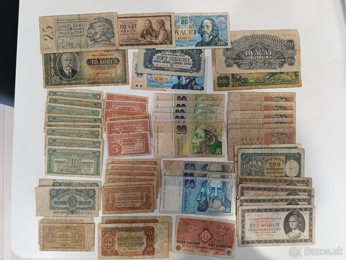 Lot bankoviek 56ks