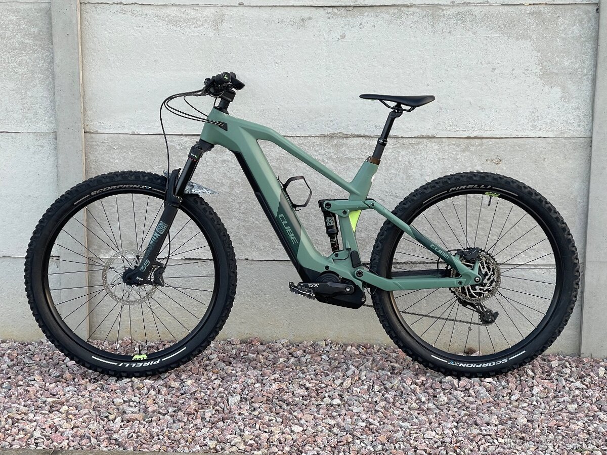 Elektro bicykel Cube Stereo Hybrid 140 HPC Race 625 green 20