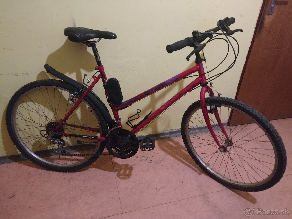 dámsky horský bicykel SHIMANO,26"kol.19"rám(na cca160-180
