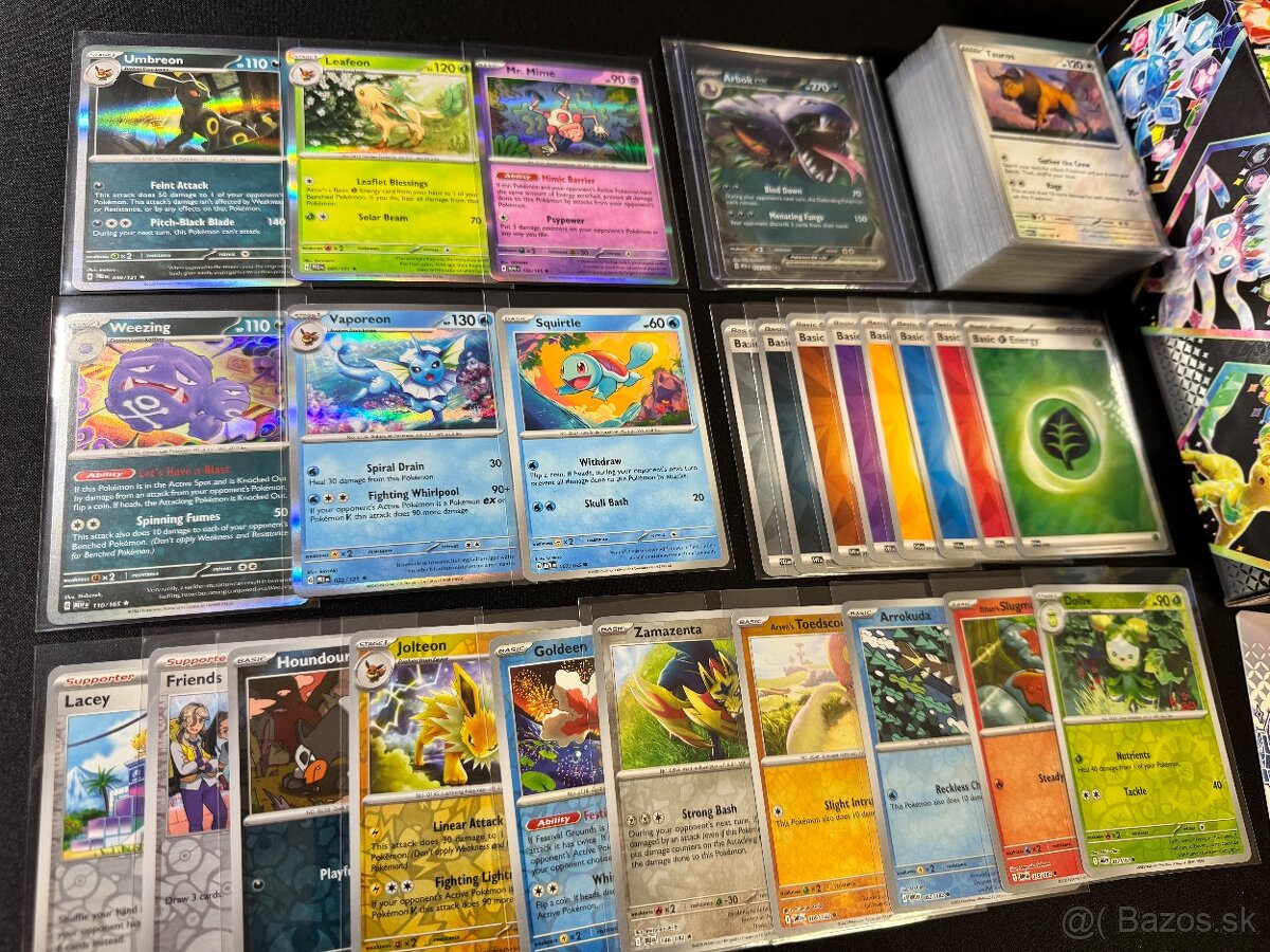 Pokemón MEGA balík D: 100ks kariet v obaloch s EX a darčeky
