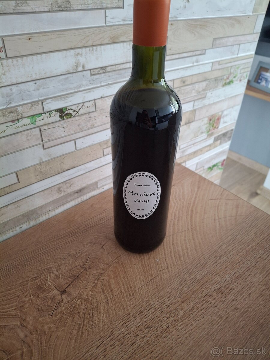 Domáci morušový sirup