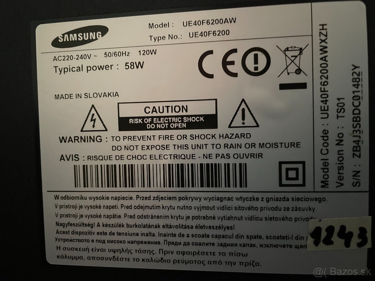 TV Samsung