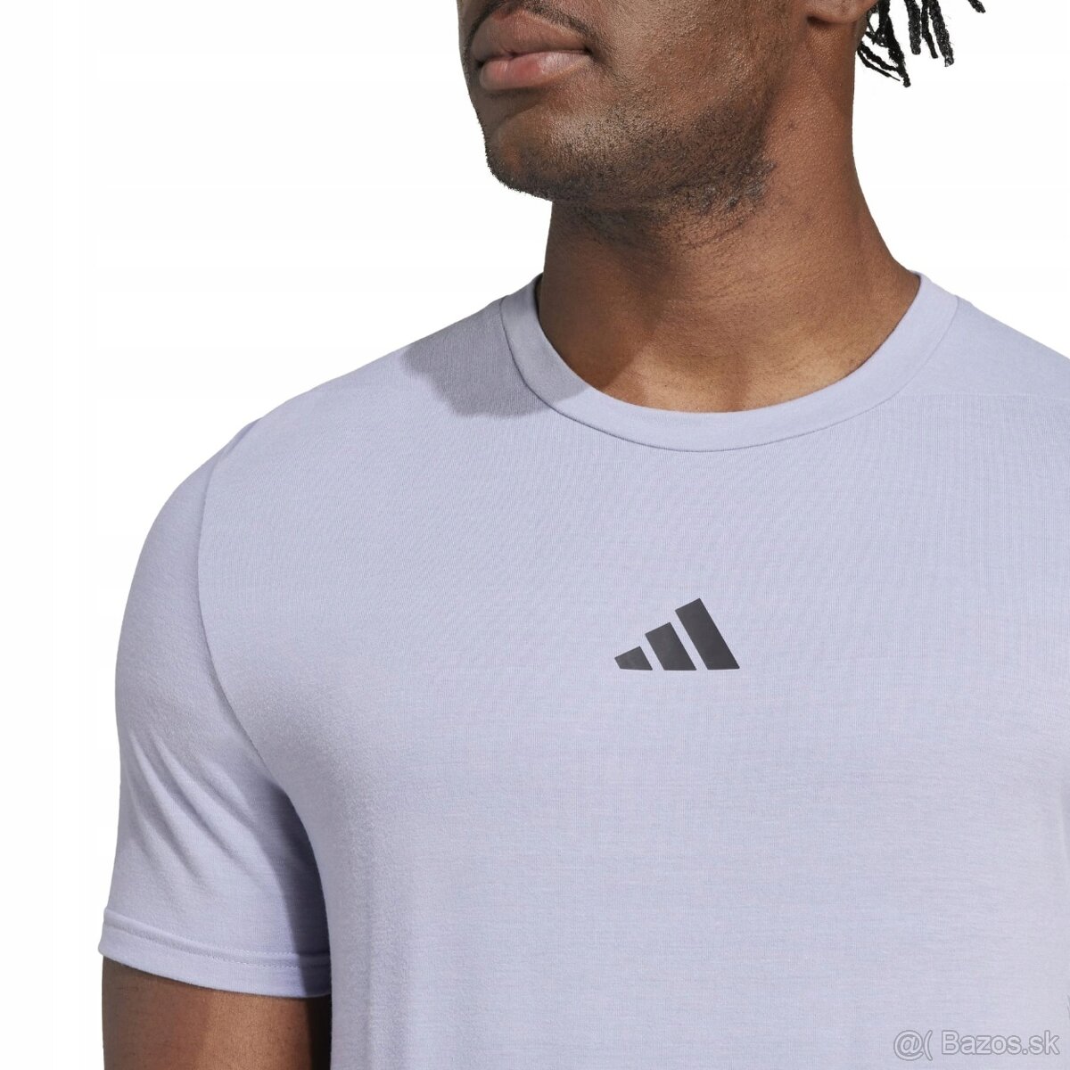 TRÉNINGOVÉ TRIČKO ADIDAS D4T veľ. L - fialovošedé
