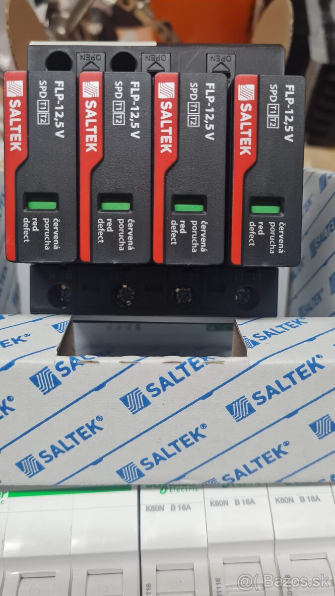 Prepäťová ochrana / zvodoč Saltek FLP-12,5 V/4 S