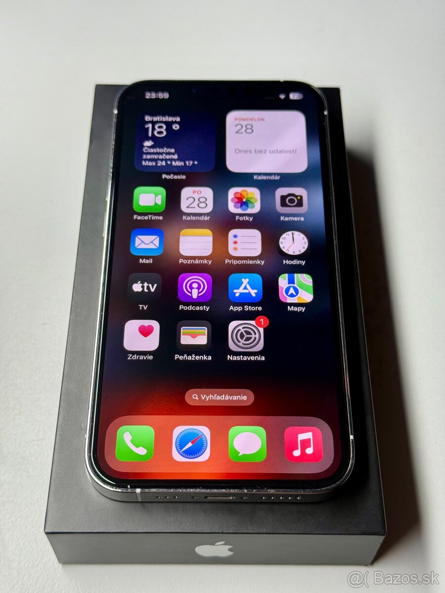 Predám Apple iPhone 13 Pro 128GB Silver