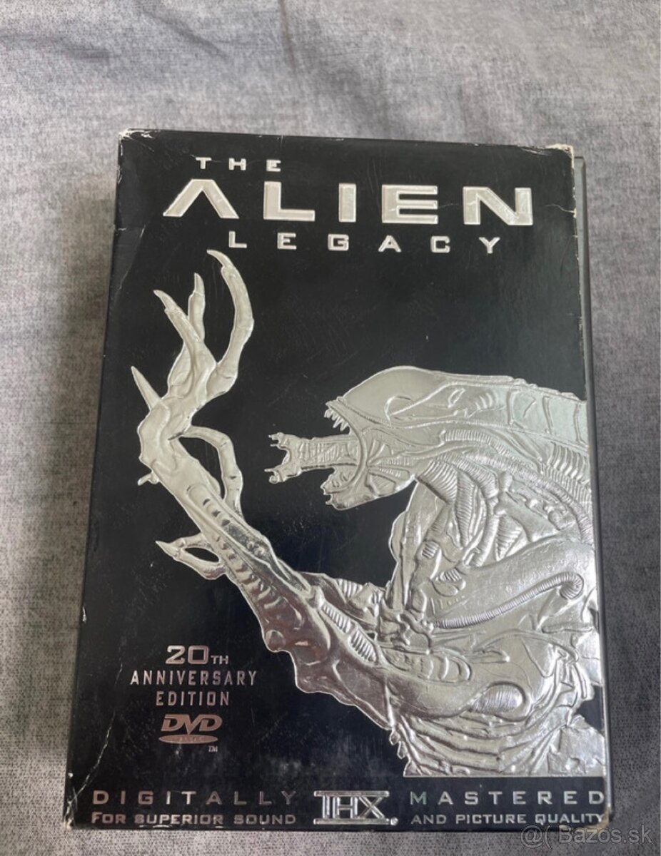 DVD kolekcia – The Alien Legacy (20th Edition, 4 DVD)