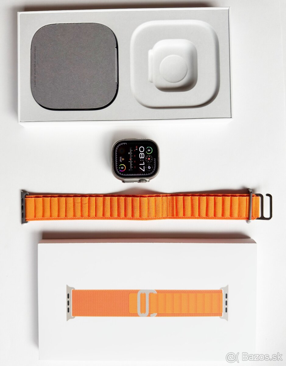 Apple Watch Ultra 1 s Orange Alpine Loop M