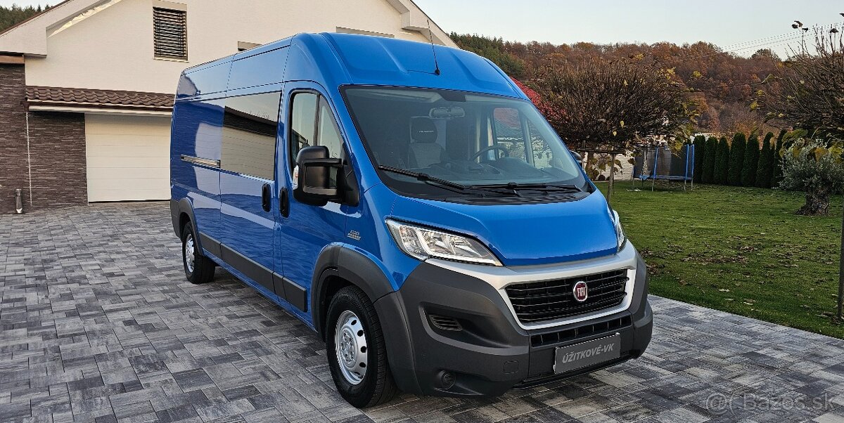 Fiat Ducato 3.0 Mjet 180ps 5-6Miest L3H2 Ťažné- Kamera-Iveco
