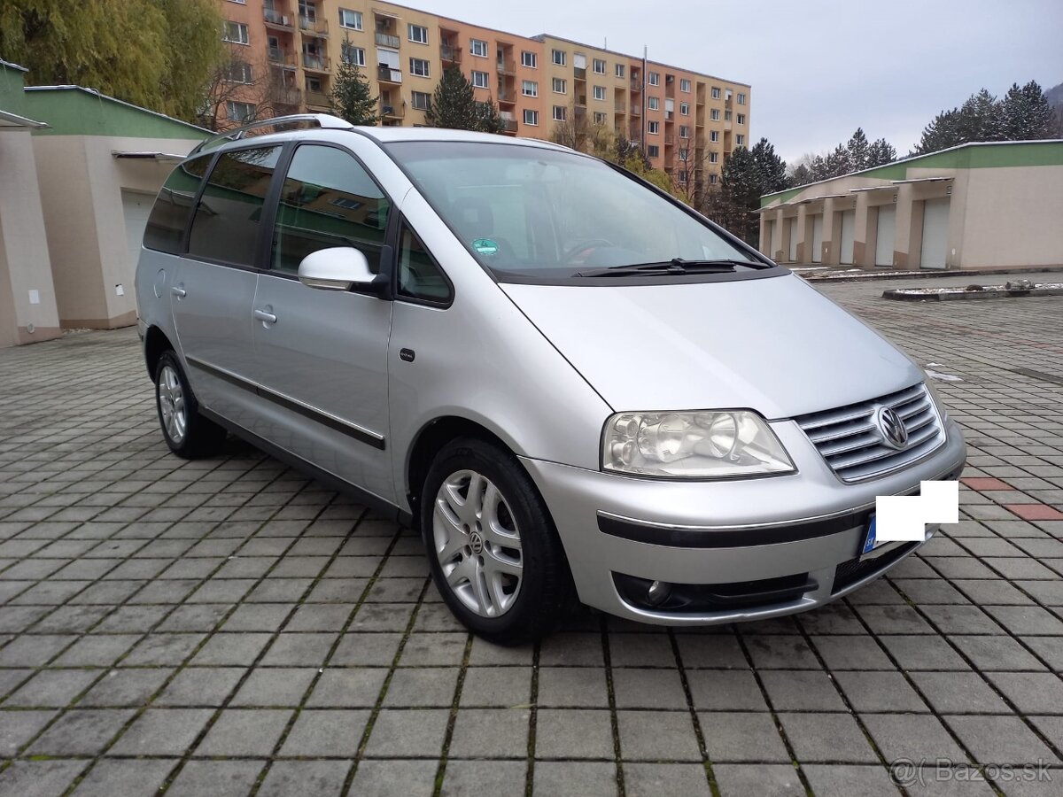 Volkswagen Sharan 1.9 TDi,96Kw(130-Ps)7 miestne,GOAL