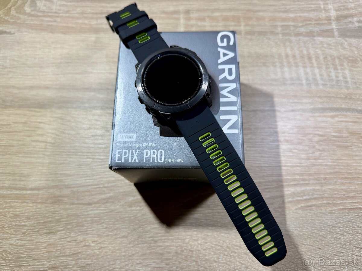 Predam Garmin epix Pro (Gen 2) Sapphire - 51 mm - Titan