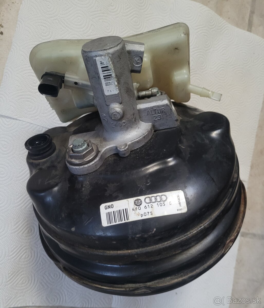 posilnovač brzdova pumpa audi a6 c6
