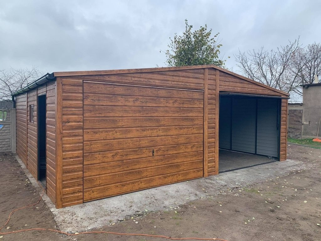 Plechová garáž 7x7