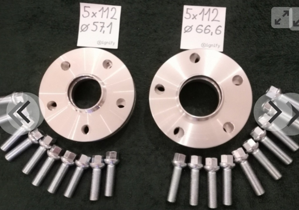 Predám rozsirovacie podlozky duralove 5X112 aj 5X120 aj iné