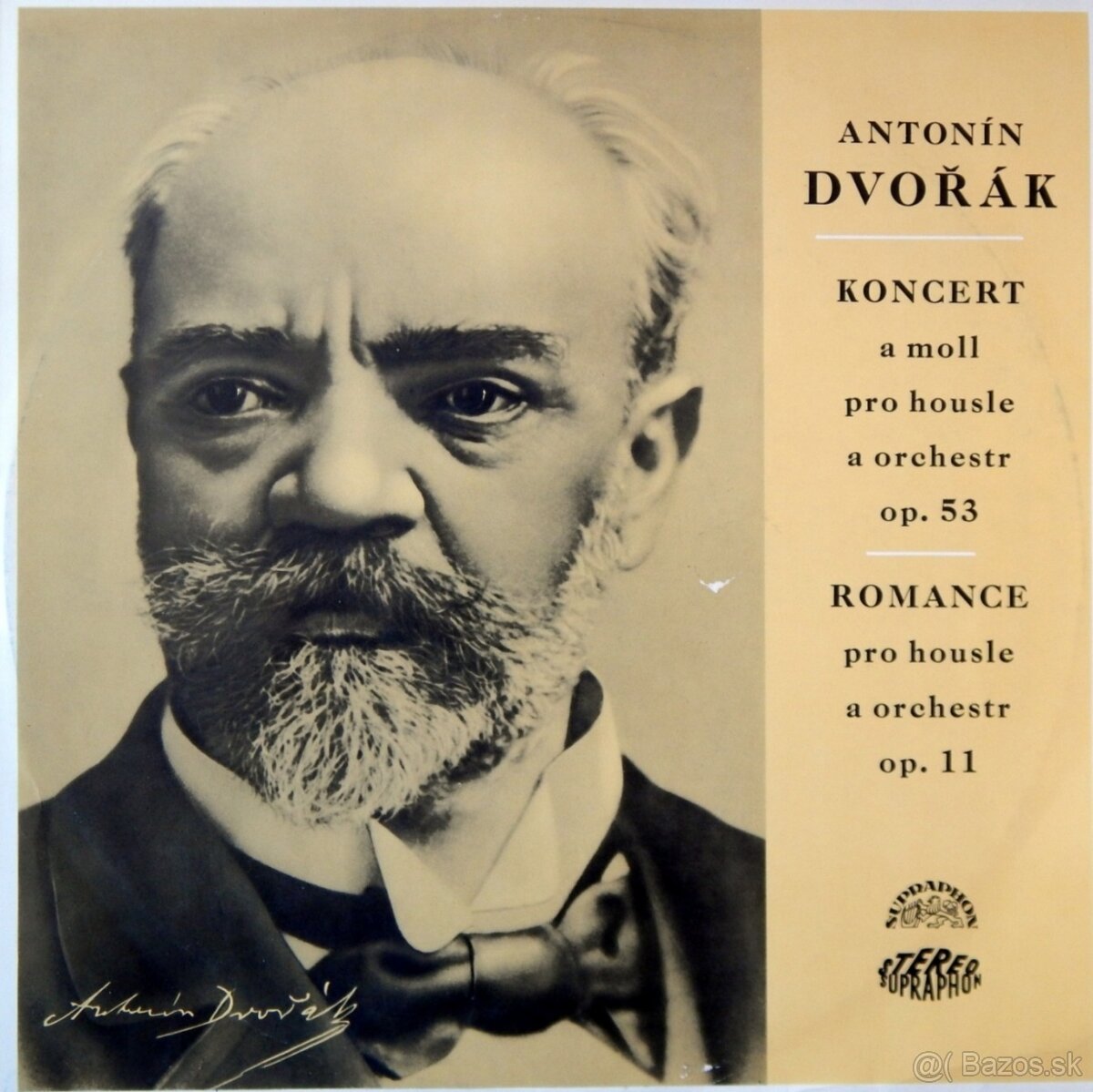 LP Dvořák,Friml,Čajkovskij,Verdi,Mozart,Caruso,Dvorský…