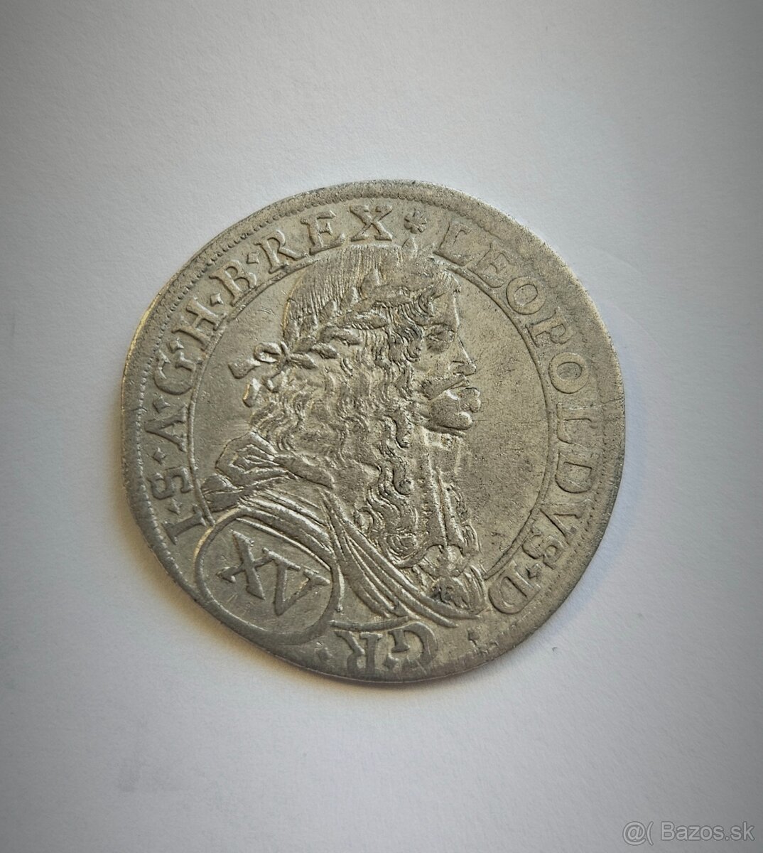 XV Grajciar Leopold I. 1674