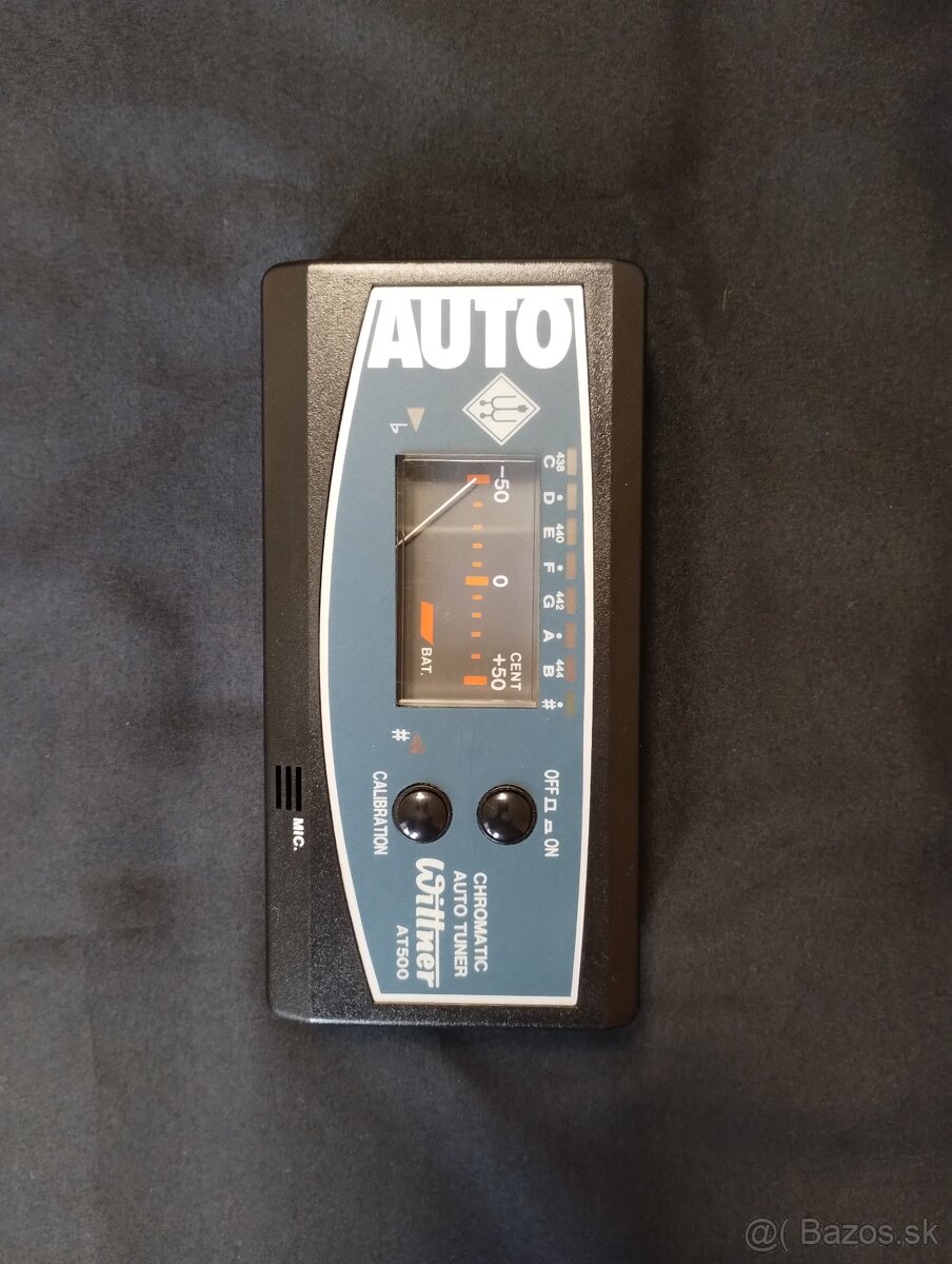 Wittner Auto Chromatic Tuner AT-500 Korea efektový pedál