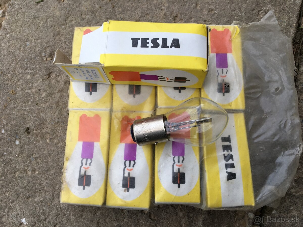 žiarovky TESLA 6v 35w//35w