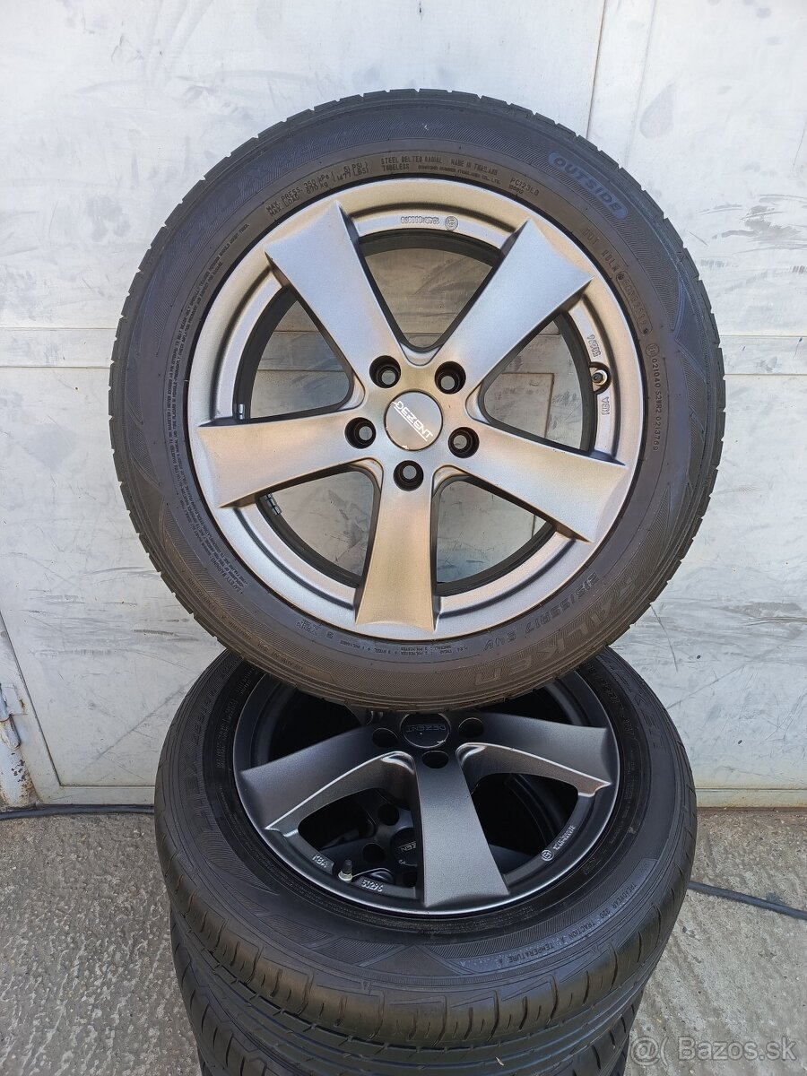 Predám alu kola 5x112 R17 Dezent na Skoda, W, Seat, Audi