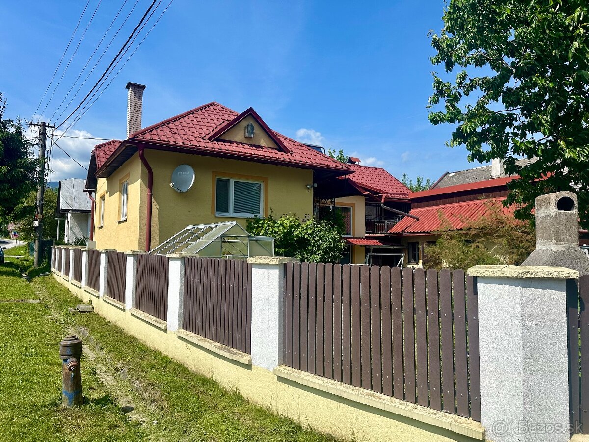Predám 5i rodinný dom v Závadke nad Hronom