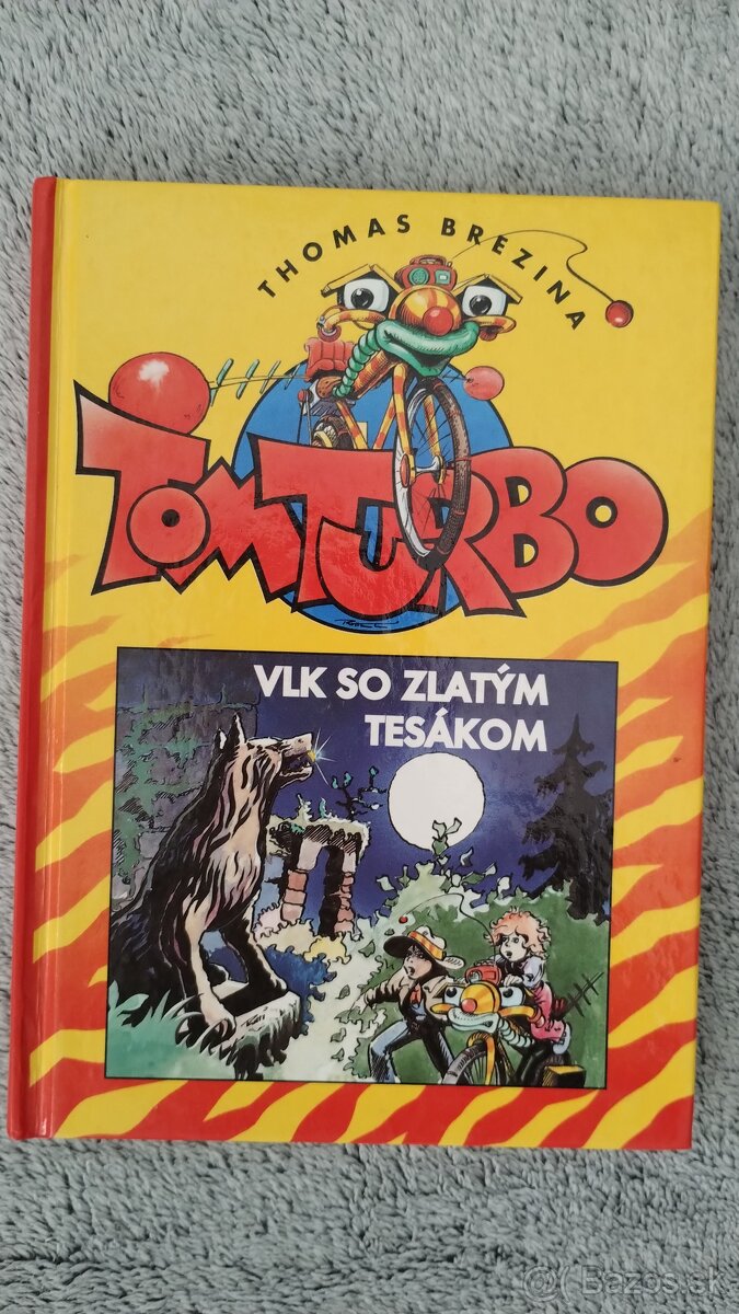 Kniha TomTurbo: Vlk so zlatým tesákom