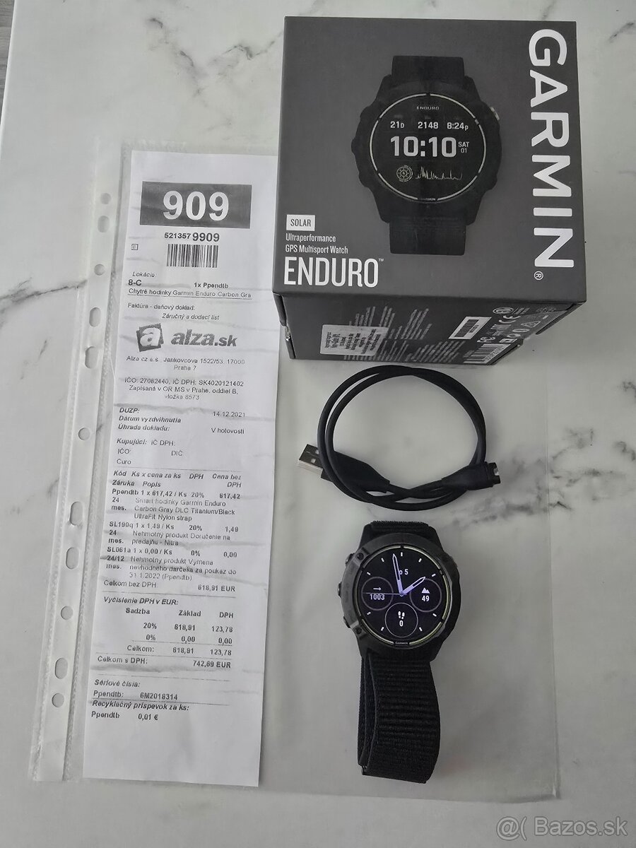 Predám Garmin Enduro Carbon Grey