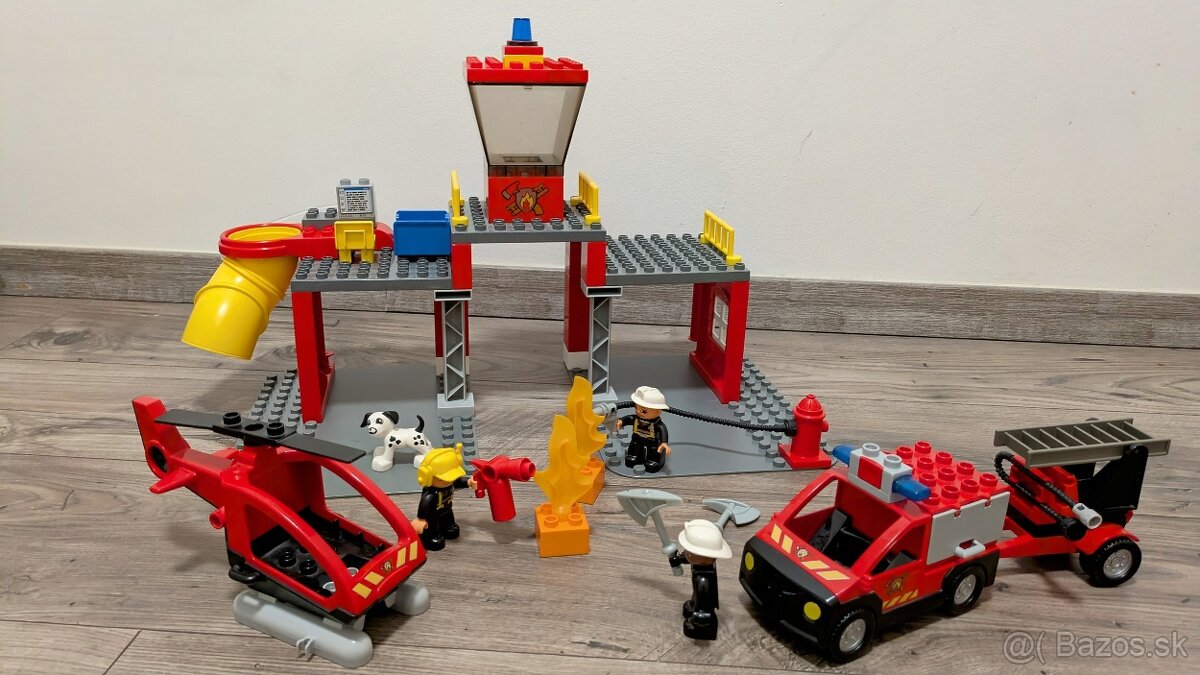 Lego duplo Hasicska stanica 5601