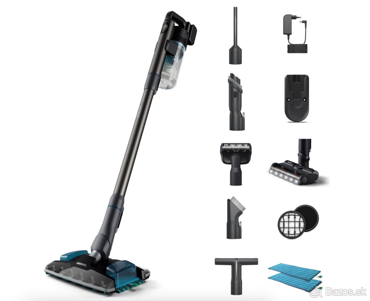 Philips 8000 Aqua Plus - Bezdrotovy tycovy vysavac