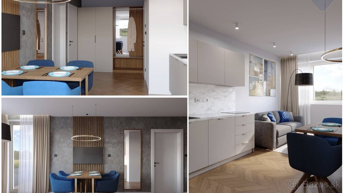 Investičný 2 izb. Apartmán typ C 45,21 m2, garantovaný výnos