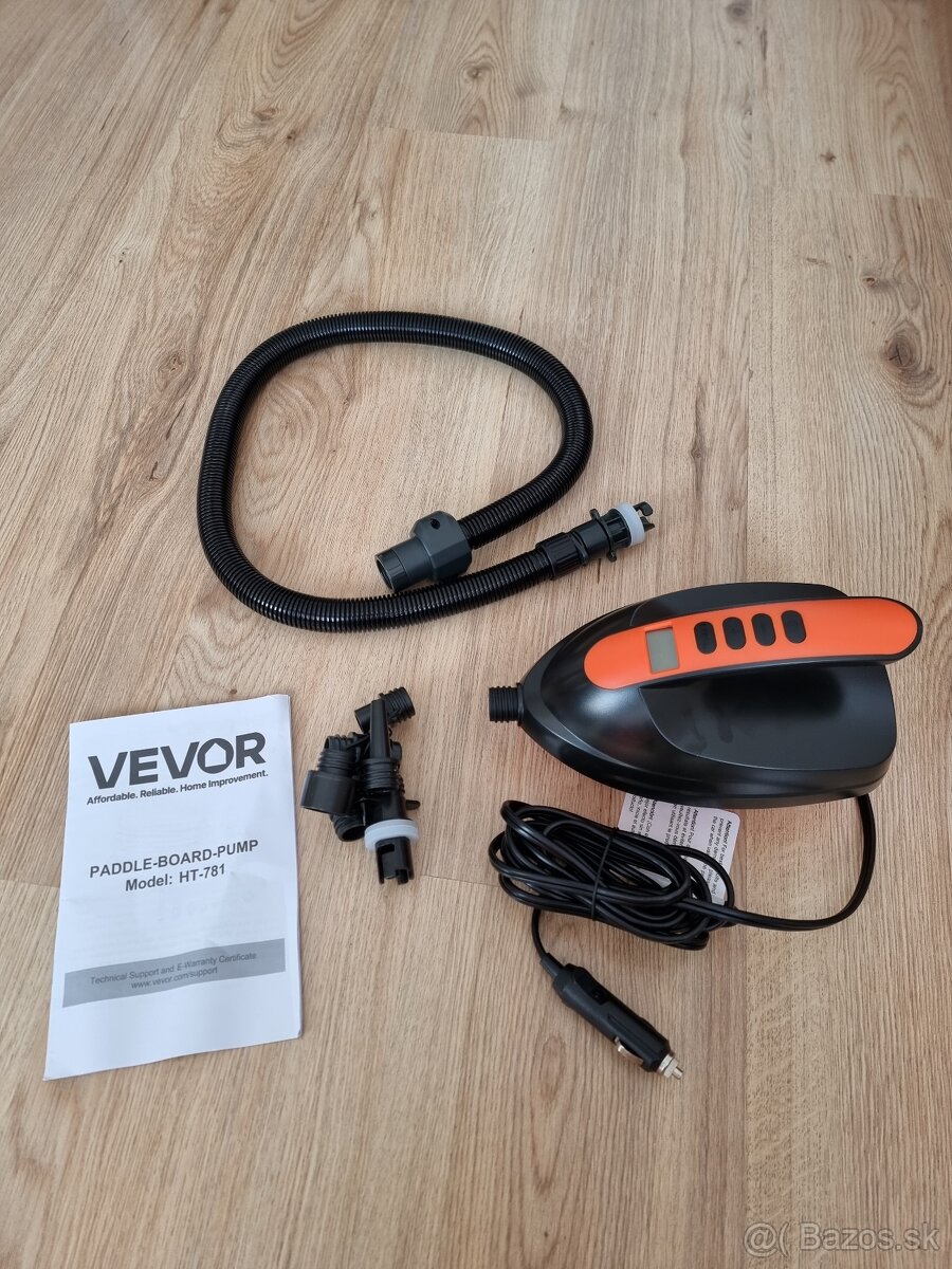 Elektrická pumpa - VEVOR Paddleboard Pumpa (20 PSI)