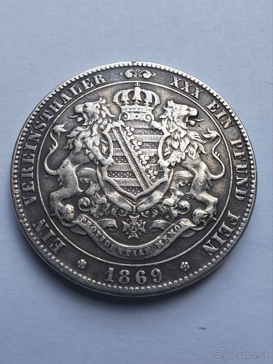 1 Vereinsthaler 1869