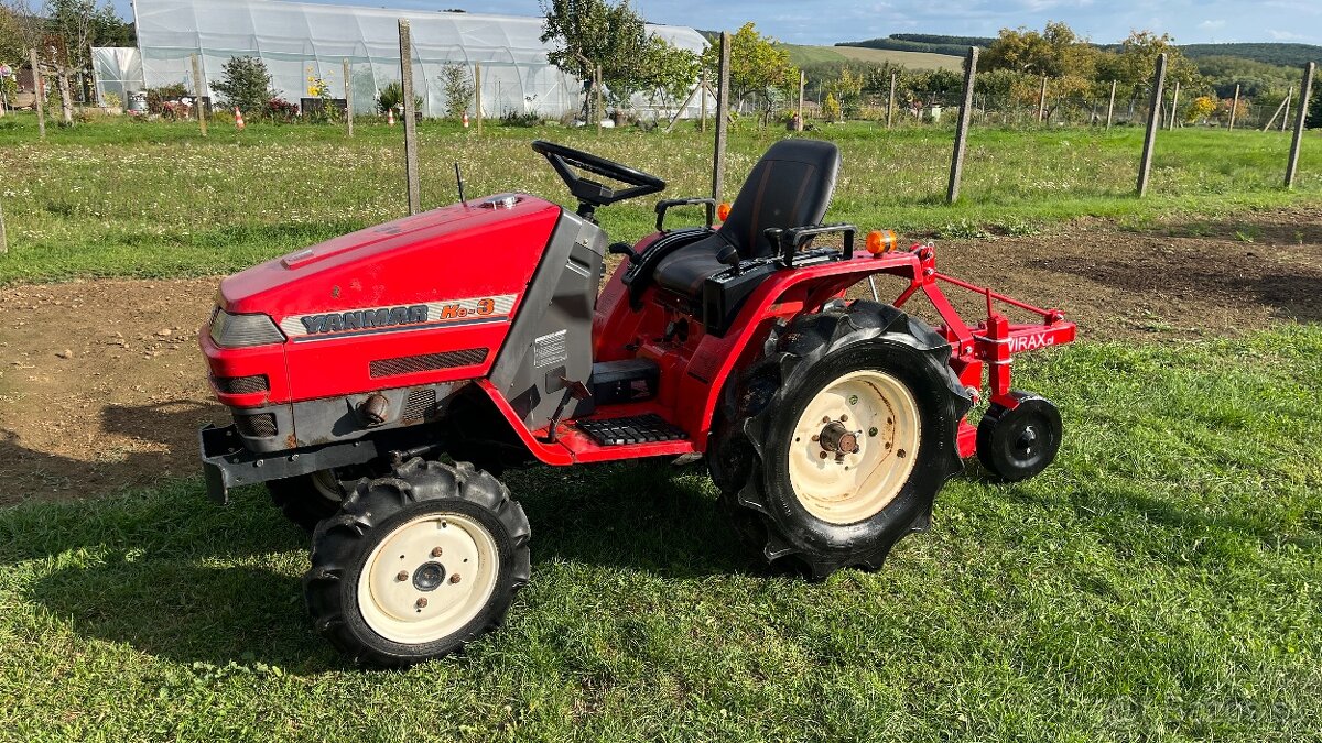 Japonsky malotraktor Yanmar KE3