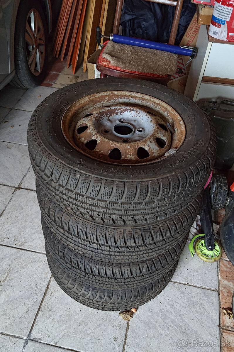 Zimné pneu 165/70R13 Škoda Felicia