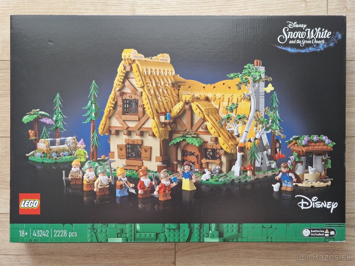 Lego Disney 43242 Chalúpka Snehulienky a sedem trpaslíkov