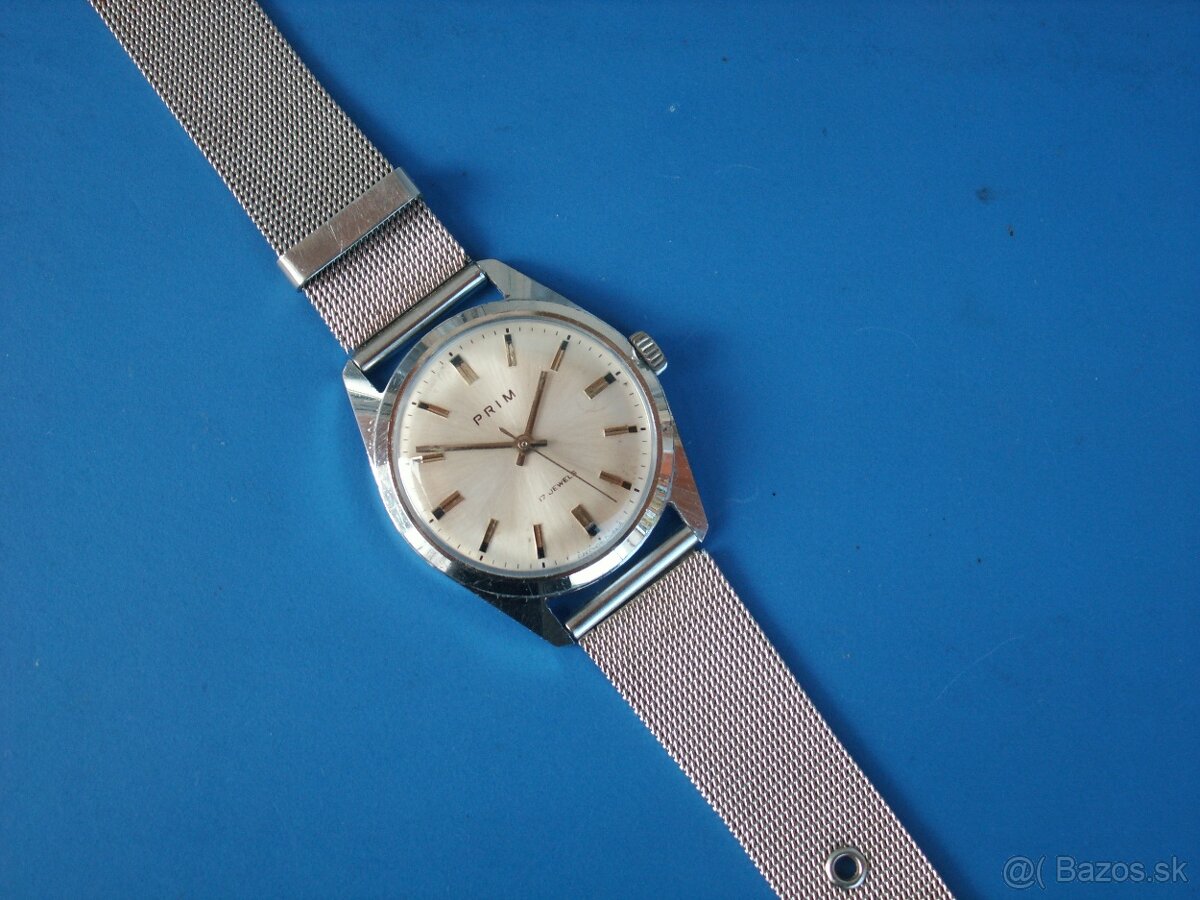 Hodinky Prim elegant - Chrom.