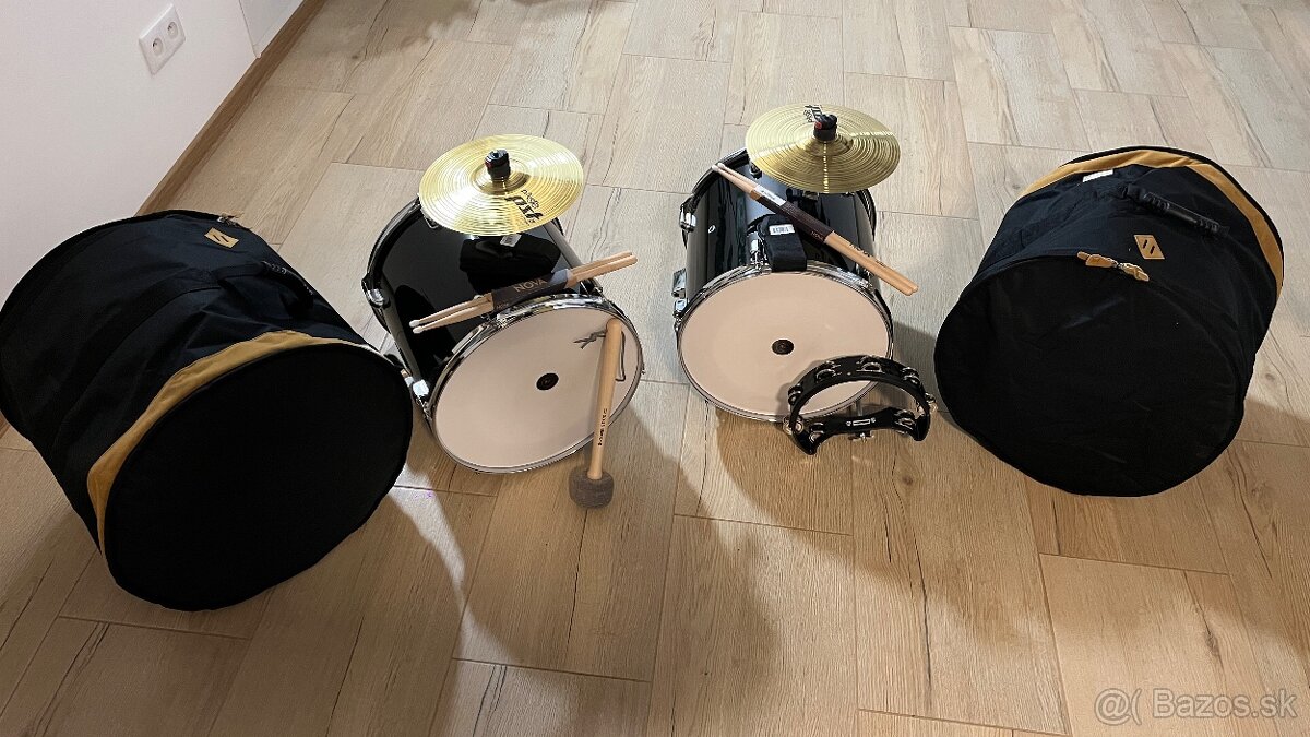 Bubon s činelom / bubon na fandenie