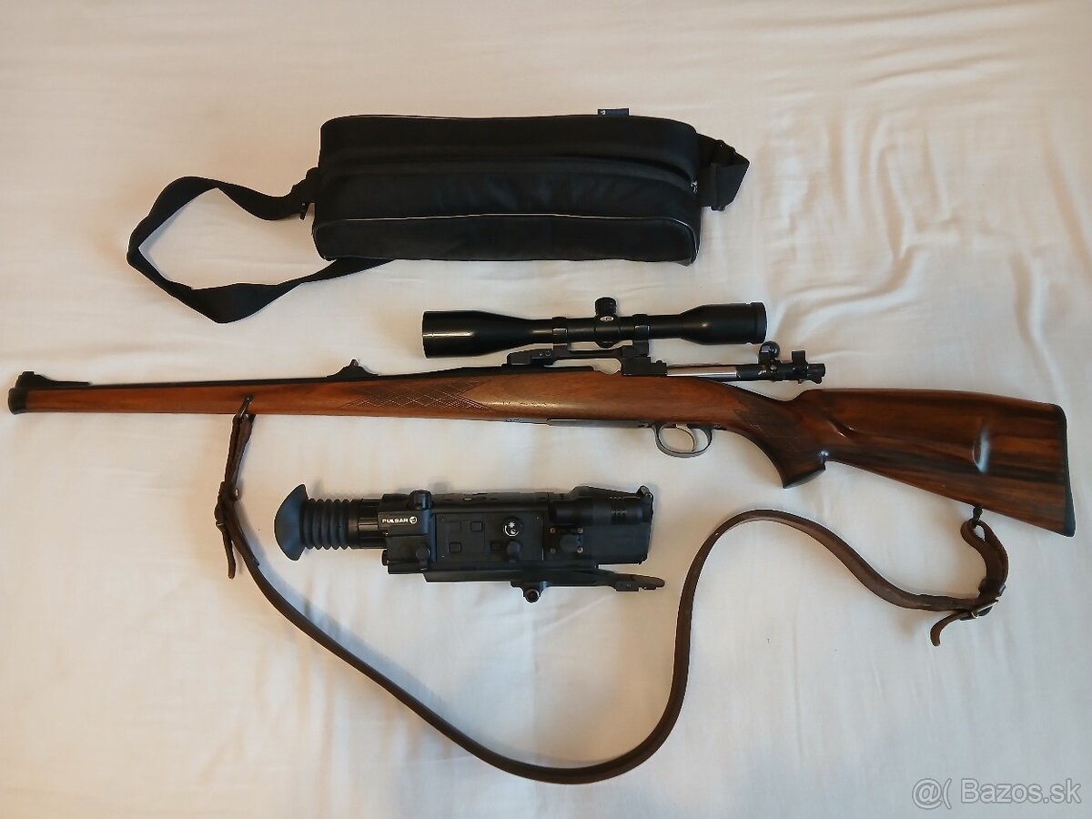 Guľovnica CZ550 270WIN., Pulsar, Meopta 6, Schwenk montáž